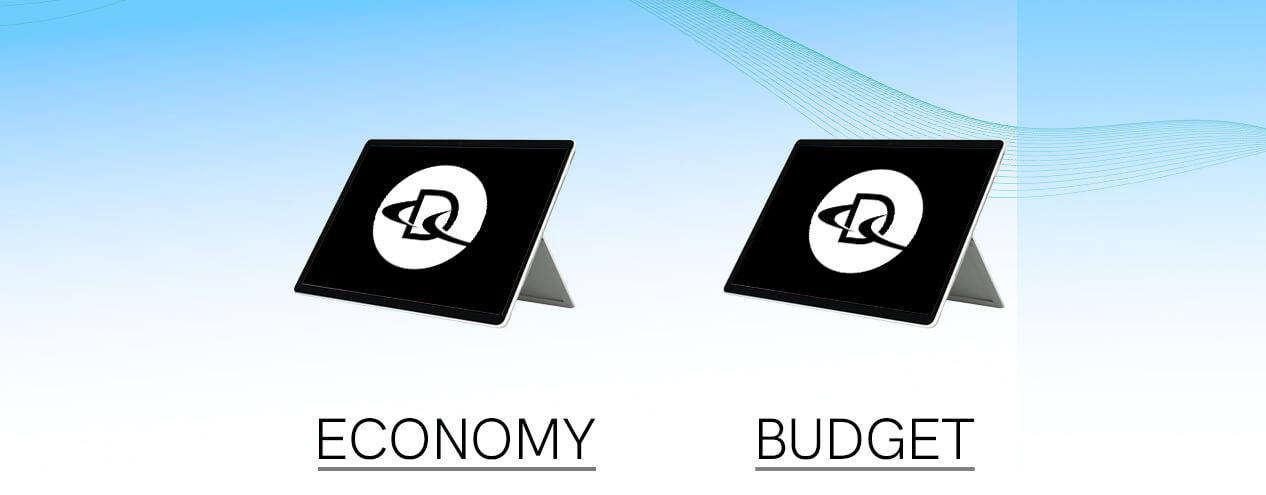 Comparison of Economy and Budget grades – tablets